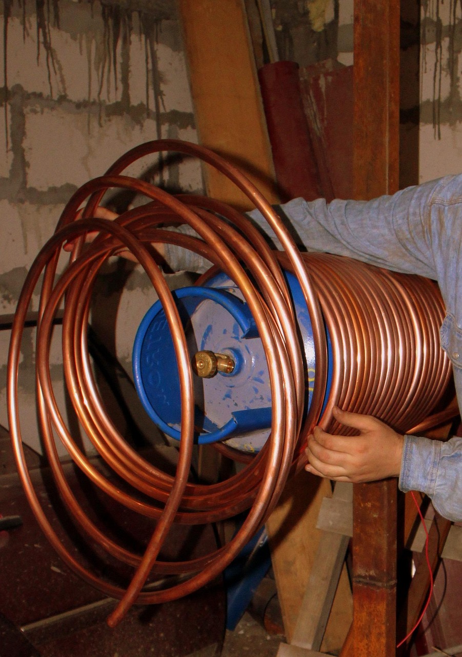 helical, copper, coil, diy, heat exchangers, heating, pipe, thermal, tube, save