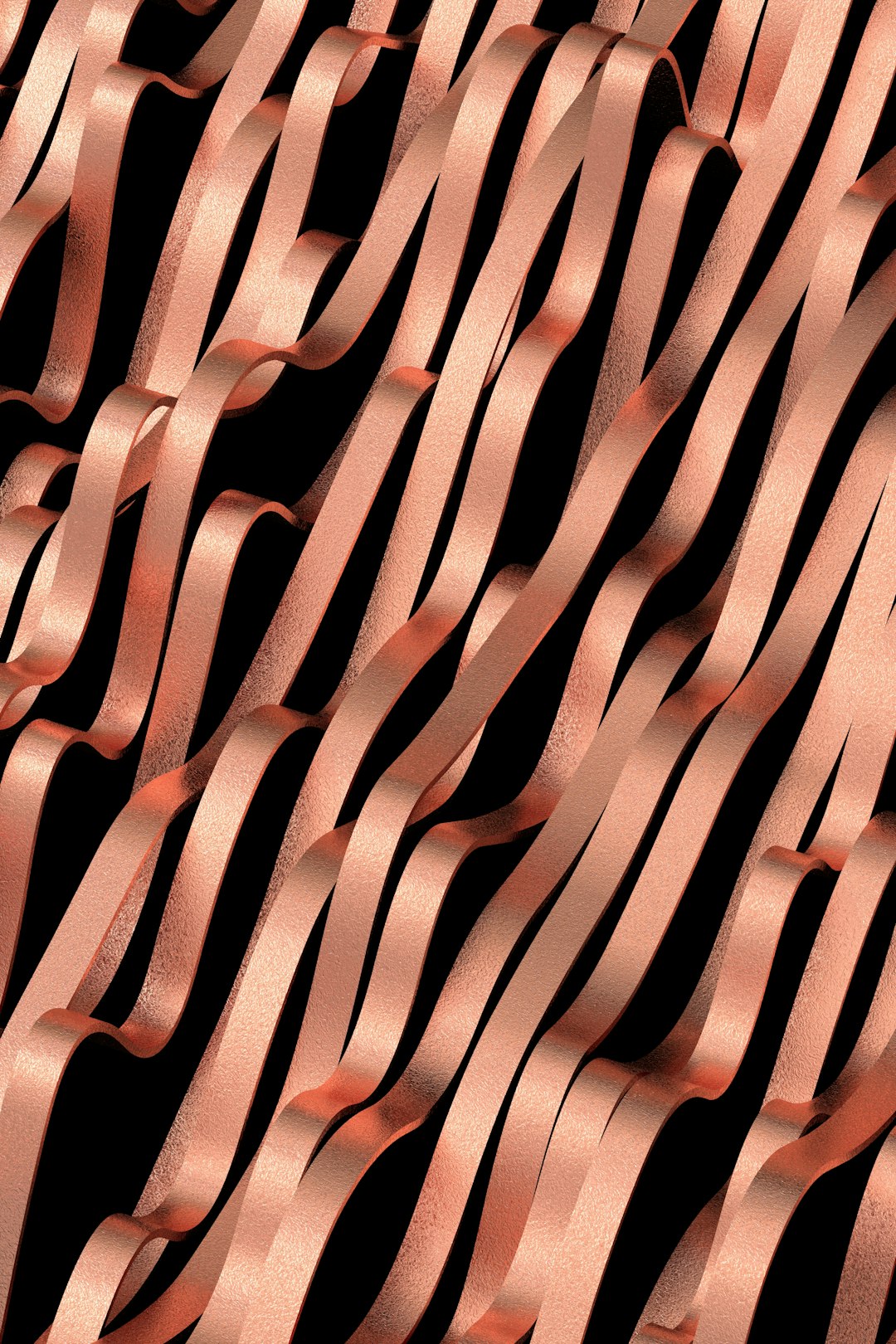 Copper stripes